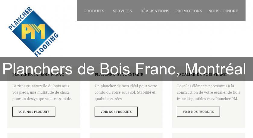Planchers de Bois Franc, Montréal Planchers de Bois Franc, Montréal