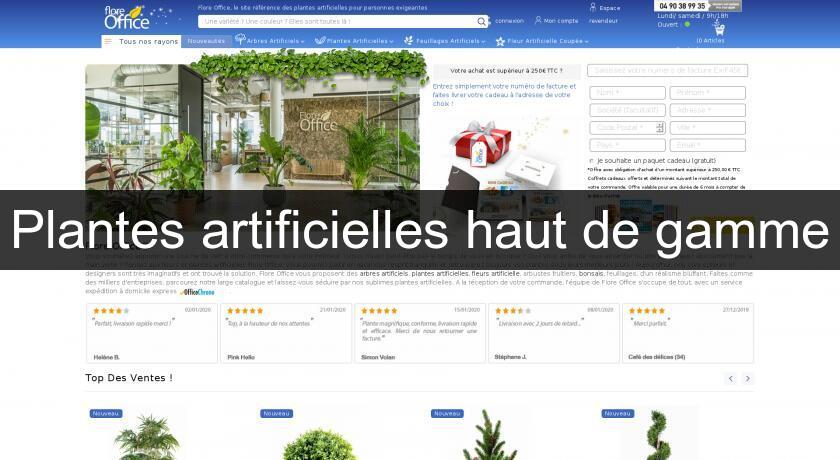 Plantes artificielles haut de gamme Plantes artificielles haut de gamme