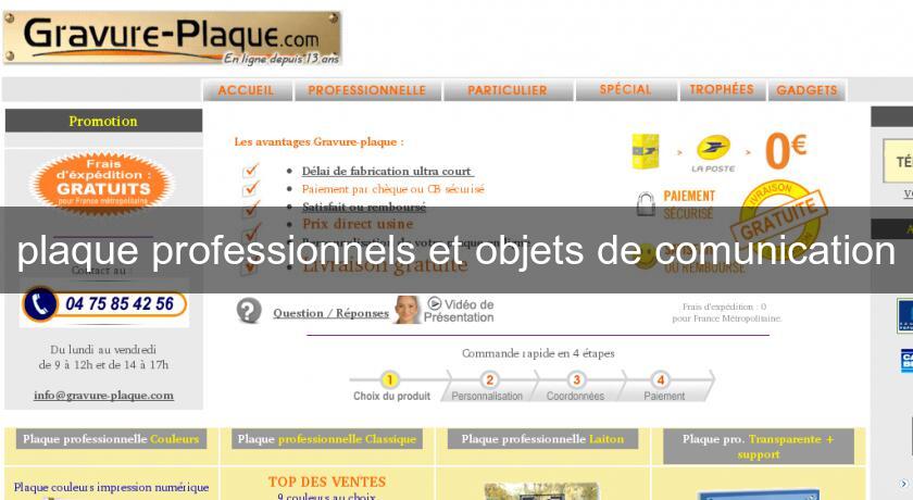 plaque professionnels et objets de comunication plaque professionnels et objets de comunication