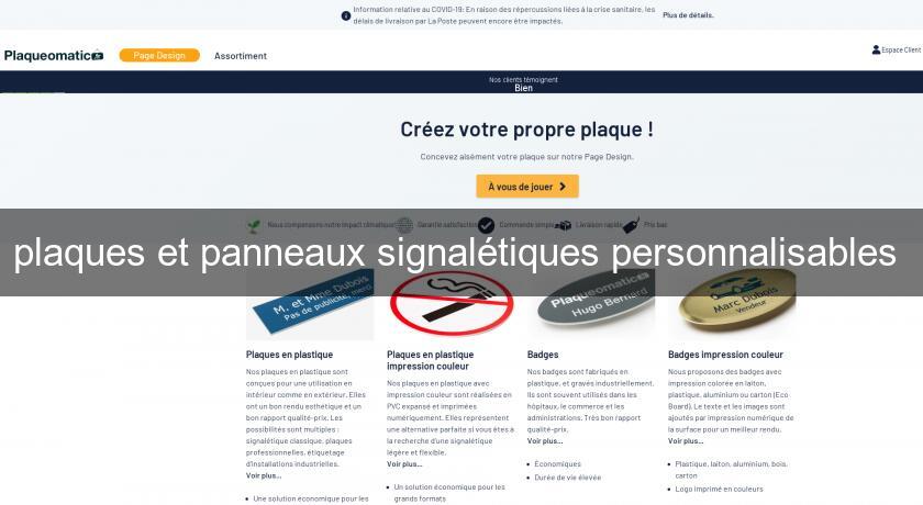 plaques et panneaux signalétiques personnalisables plaques et panneaux signalétiques personnalisables