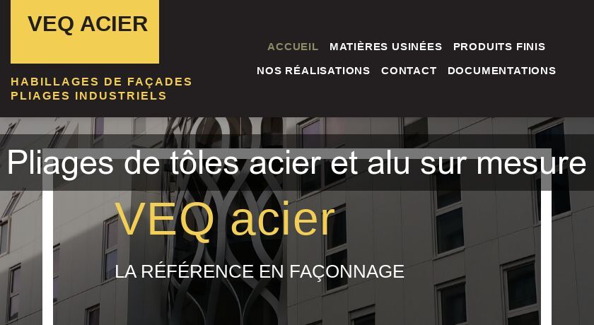 Pliages de tôles acier et alu sur mesure