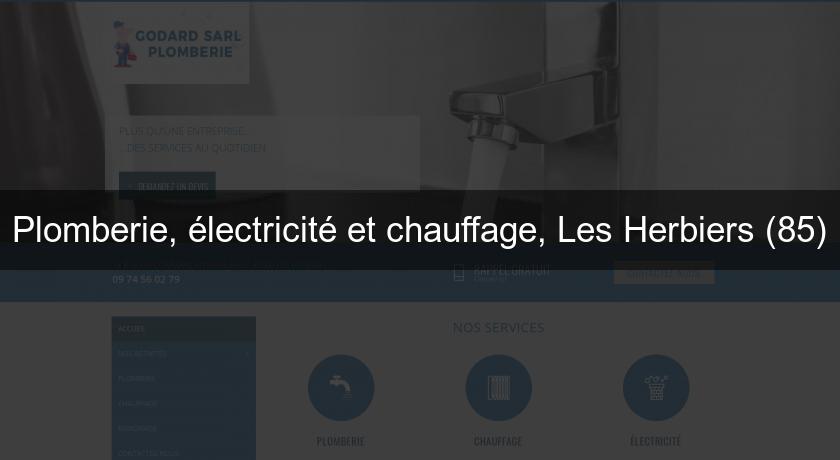 Plomberie, électricité et chauffage, Les Herbiers (85) Plomberie, électricité et chauffage, Les Herbiers (85)