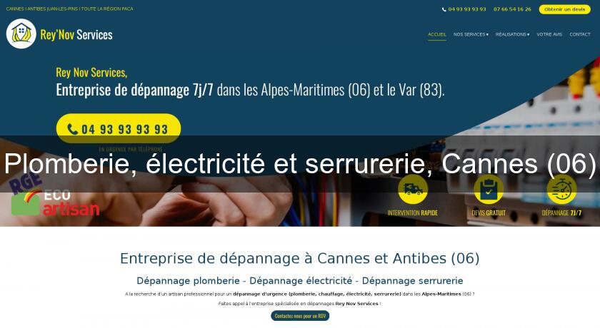 Plomberie, électricité et serrurerie, Cannes (06) Plomberie, électricité et serrurerie, Cannes (06)