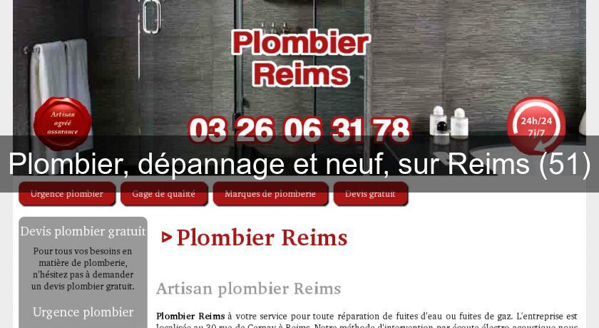 Plombier, dépannage et neuf, sur Reims (51) Plombier, dépannage et neuf, sur Reims (51)