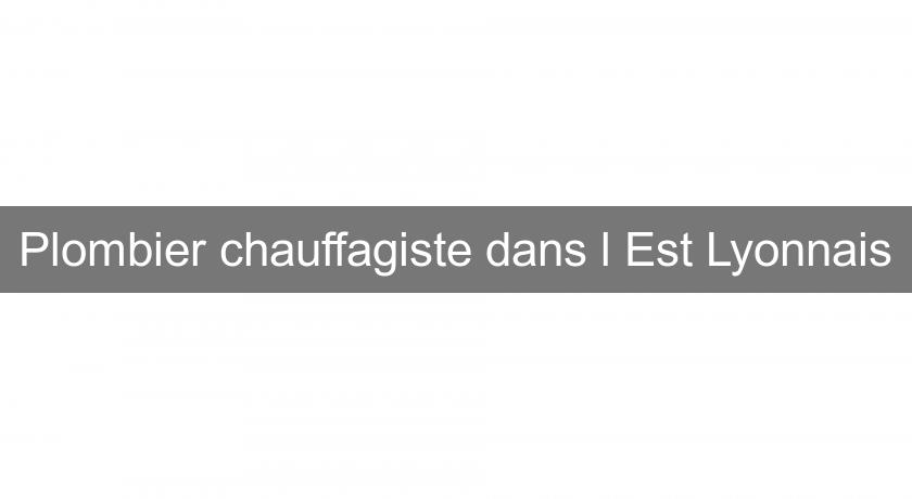 Plombier chauffagiste dans l'Est Lyonnais Plombier chauffagiste dans l'Est Lyonnais
