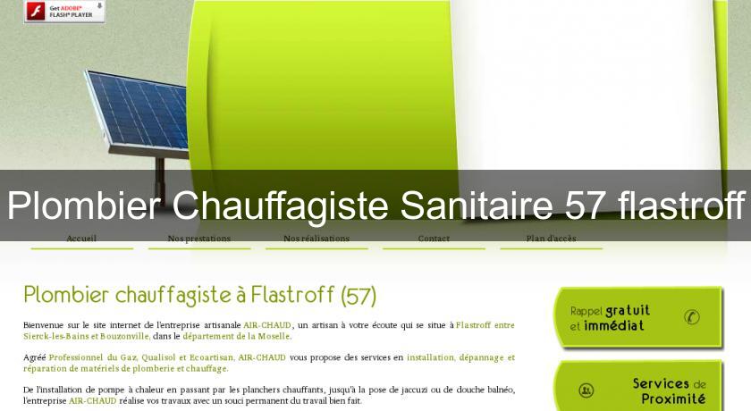 Plombier Chauffagiste Sanitaire 57 flastroff