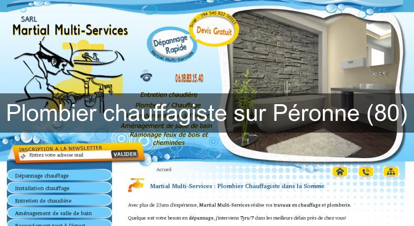 Plombier chauffagiste sur Péronne (80) Plombier chauffagiste sur Péronne (80)