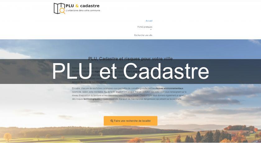 PLU et Cadastre