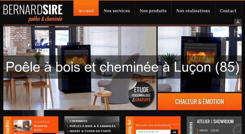 Poêle à bois et cheminée à Luçon (85) Poêle à bois et cheminée à Luçon (85)