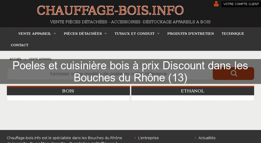 Poeles et cuisinière bois à prix Discount dans les Bouches du Rhône (13)
