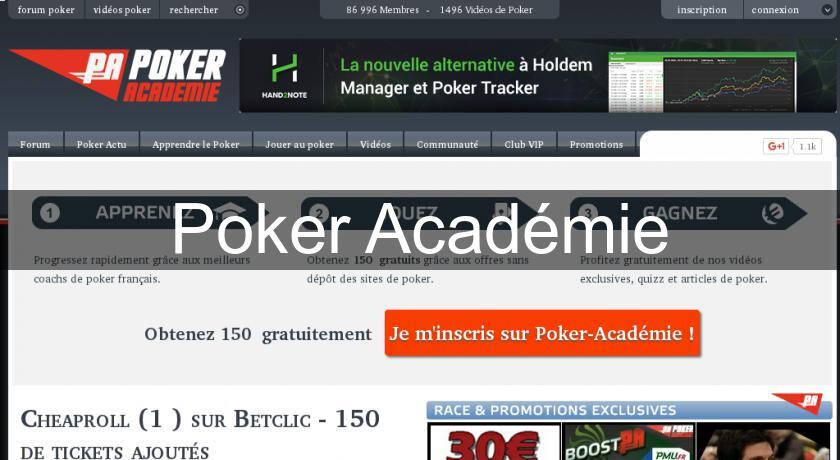 Poker Académie Poker Académie