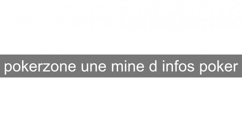 Pokerzone Pokerzone
