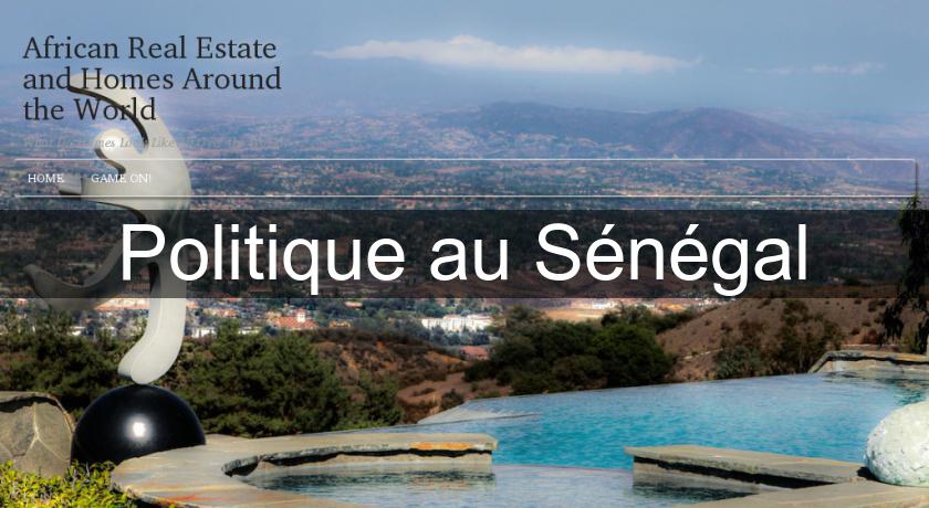 Politique au Sénégal Politique au Sénégal