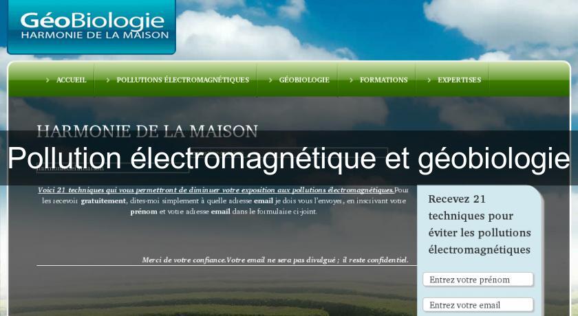 Pollution électromagnétique et géobiologie