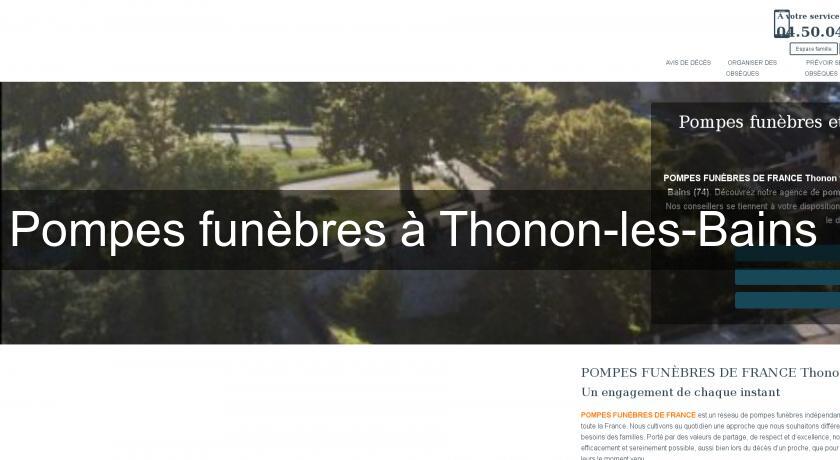 Pompes funèbres à Thonon-les-Bains Pompes funèbres à Thonon-les-Bains