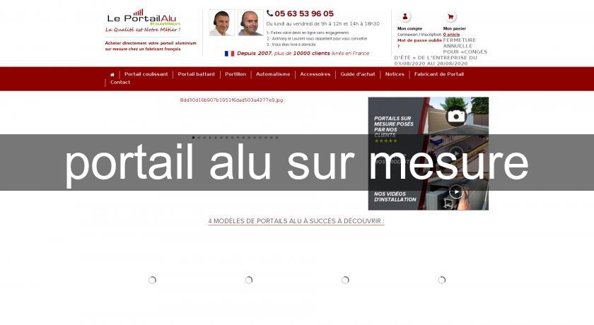portail alu sur mesure portail alu sur mesure