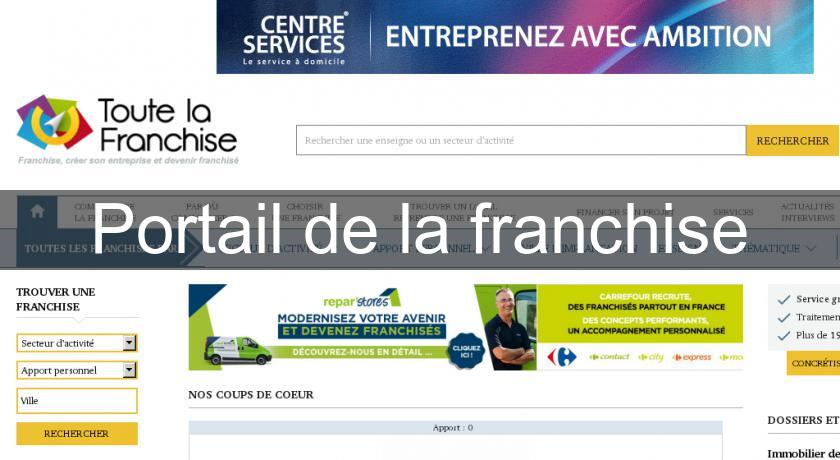 Portail de la franchise Portail de la franchise