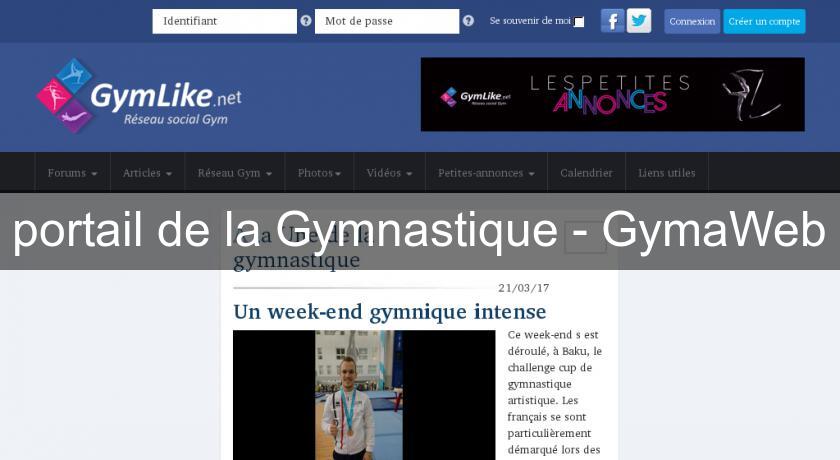 portail de la Gymnastique - GymaWeb portail de la Gymnastique - GymaWeb