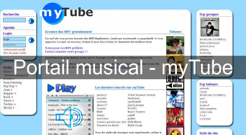 Portail musical - myTube