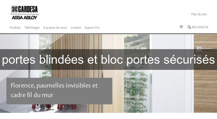 portes blindées et bloc portes sécurisés portes blindées et bloc portes sécurisés