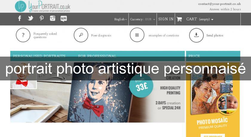 portrait photo artistique personnaisé portrait photo artistique personnaisé