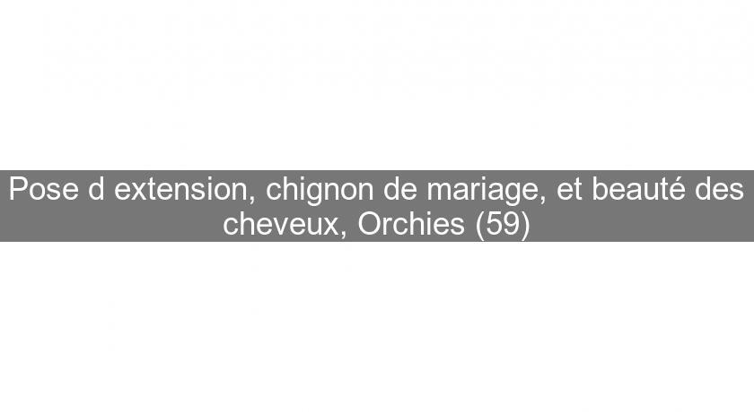 Pose d'extension, chignon de mariage, et beauté des cheveux, Orchies (59) Pose d'extension, chignon de mariage, et beauté des cheveux, Orchies (59)