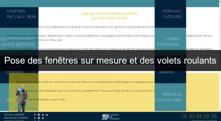 Pose des fenêtres sur mesure et des volets roulants Pose des fenêtres sur mesure et des volets roulants