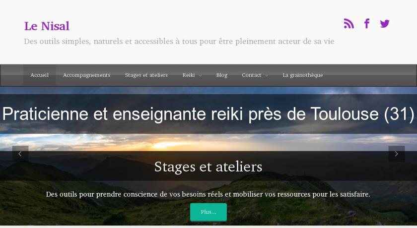 Praticienne et enseignante reiki près de Toulouse (31)