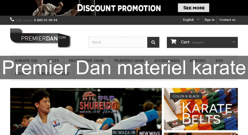 Premier Dan materiel karate Premier Dan materiel karate