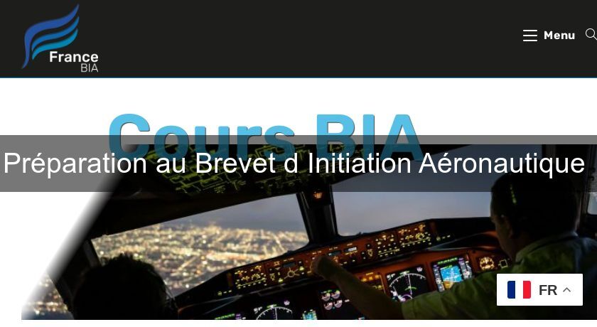 Préparation au Brevet d'Initiation Aéronautique Préparation au Brevet d'Initiation Aéronautique