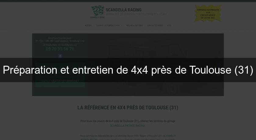 Préparation et entretien de 4x4 près de Toulouse (31) Préparation et entretien de 4x4 près de Toulouse (31)
