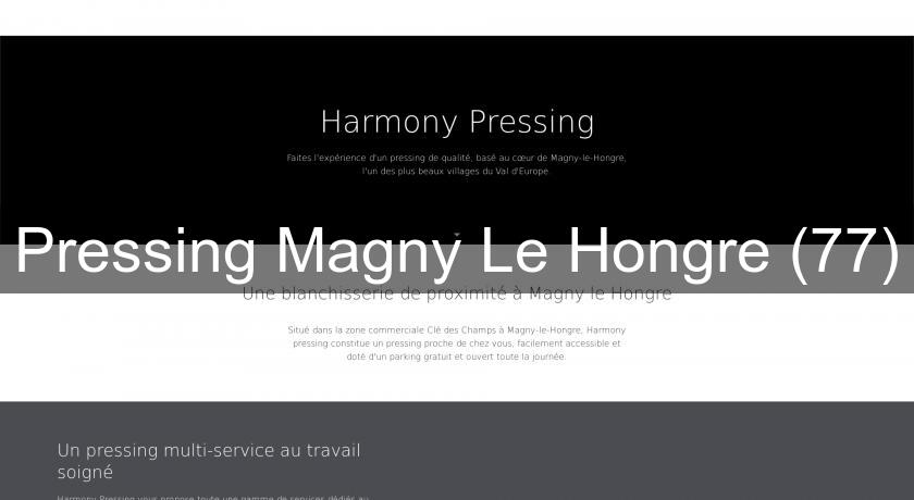 Pressing Magny Le Hongre (77)