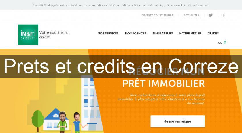 Prets et credits en Correze