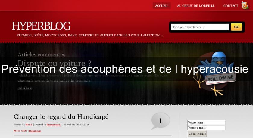 Prévention des acouphènes et de l'hyperacousie 