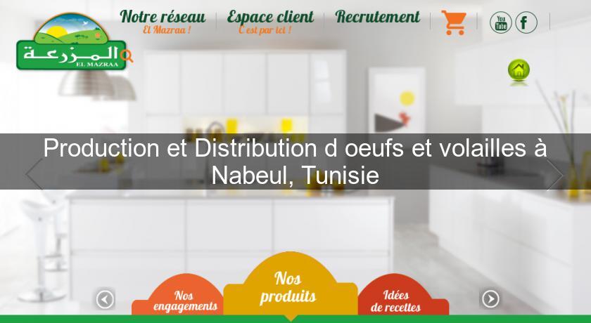 Production et Distribution d'oeufs et volailles à Nabeul, Tunisie Production et Distribution d'oeufs et volailles à Nabeul, Tunisie
