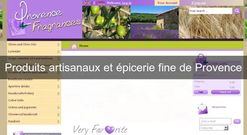 Produits artisanaux et épicerie fine de Provence