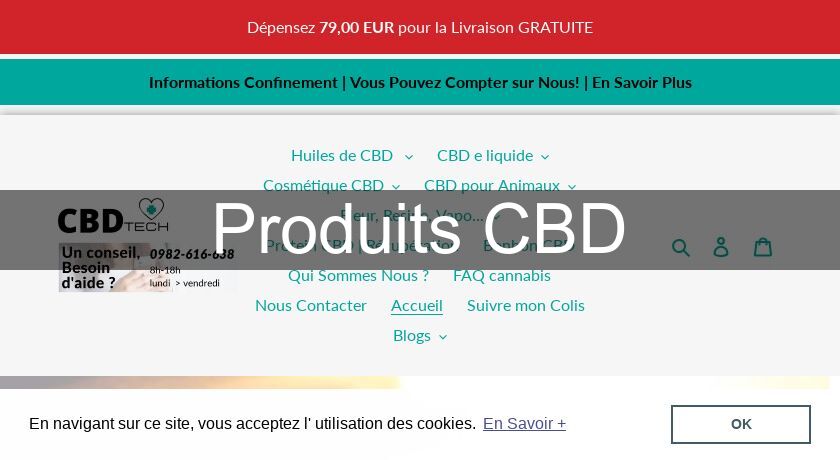 Produits CBD