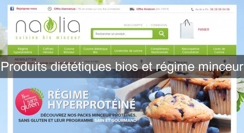 Produits diététiques bios et régime minceur Produits diététiques bios et régime minceur