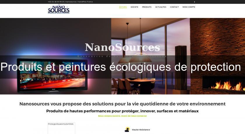 Produits et peintures écologiques de protection Produits et peintures écologiques de protection
