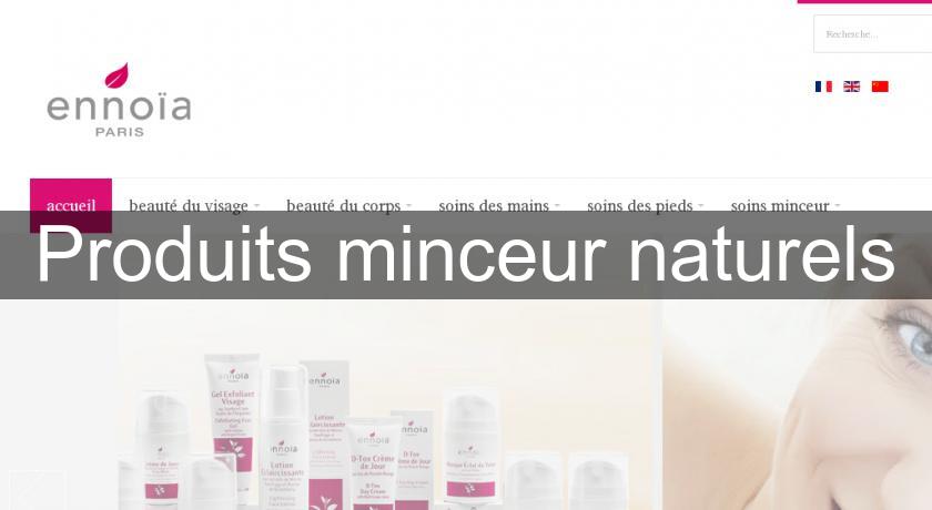 Produits minceur naturels