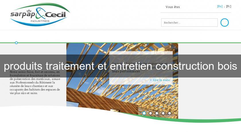 produits traitement et entretien construction bois produits traitement et entretien construction bois