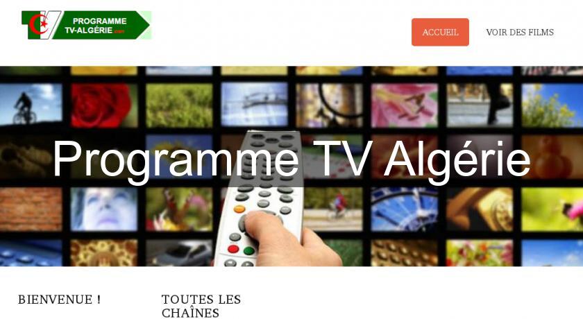 Programme TV Algérie Programme TV Algérie