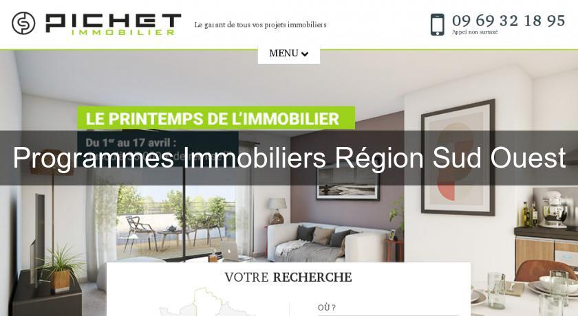 Programmes Immobiliers Région Sud Ouest