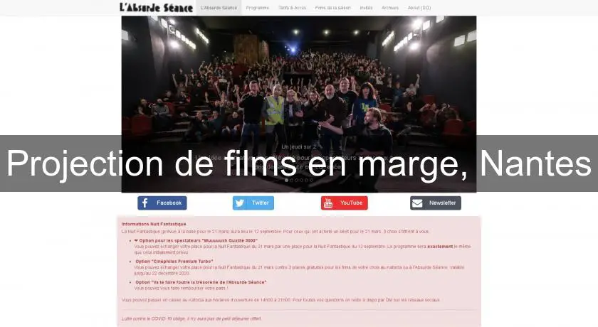Projection de films en marge, Nantes