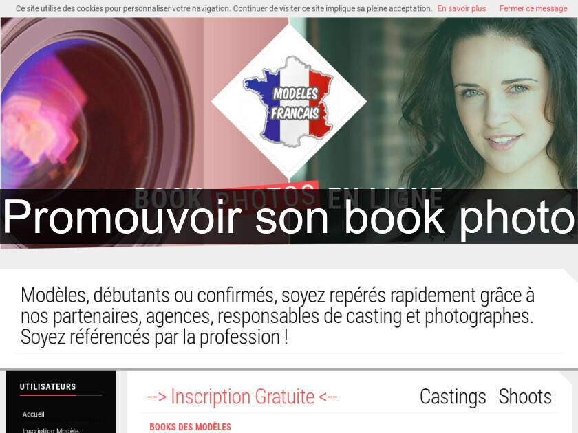 Promouvoir son book photo