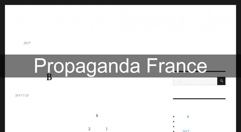Propaganda France Propaganda France