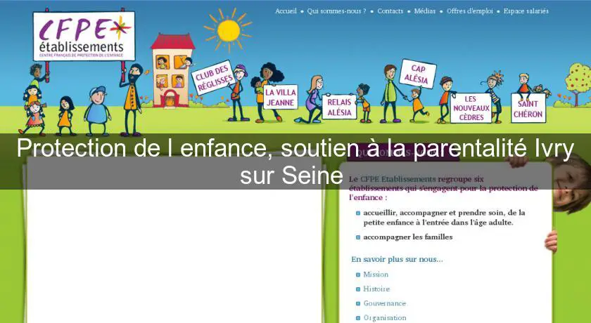 Protection de l'enfance, soutien à la parentalité Ivry sur Seine 