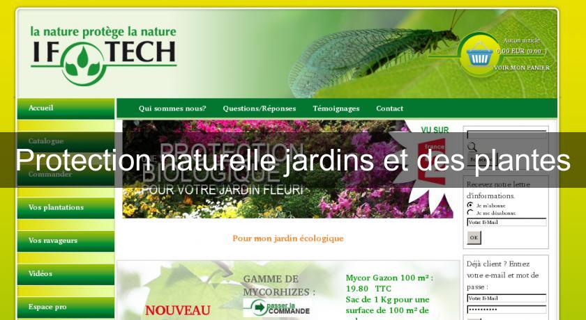 Protection naturelle jardins et des plantes