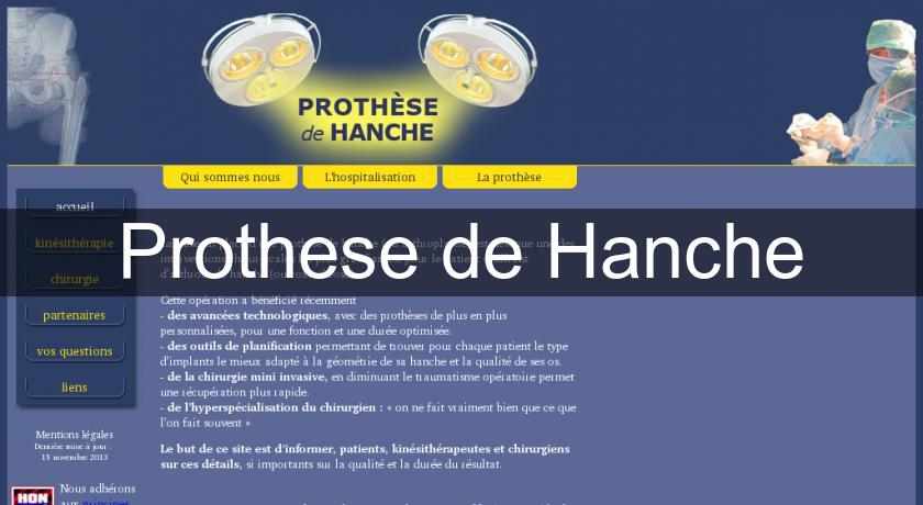 Prothese de Hanche Prothese de Hanche