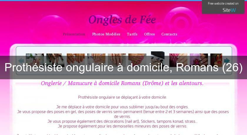 Prothésiste ongulaire à domicile, Romans (26) Prothésiste ongulaire à domicile, Romans (26)